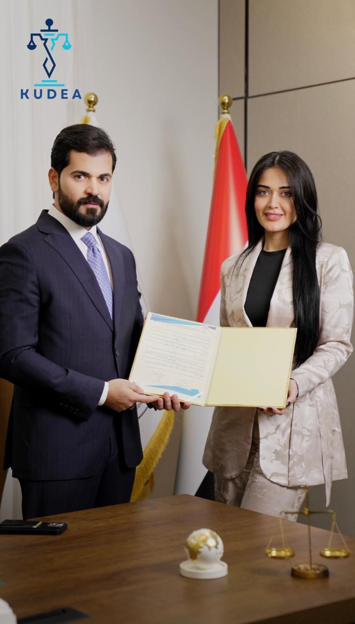 عقد شراكة مع الممثلة العراقية رشا رعد